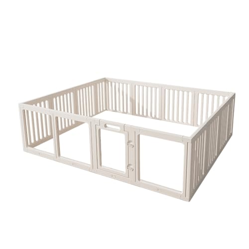 Recinto per Cani da Interno in Acrilico Trasparente, Recinto per Gatti, Conigli E Furetti, Facile da Installare, Kennel Cane Medio, Ideale per Cani di Piccola E Media Taglia(150 * 150cm)