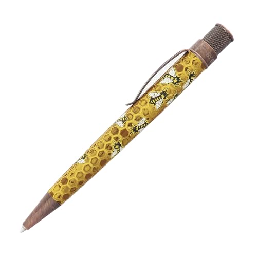 Stylo bille Retro 51 Rescue Buzz abeille en métal pour amateurs de beaux objets