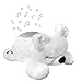 PureBaby Sound Sleepers Portable Sound Machine & Star Projector - Plush Sleep Aid for Baby and Toddlers with Soothing Night Light Display, 10 Lullabies, White Noise, and Heartbeat Sounds (Polar Bear)