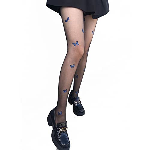 Image of Sahabowi Women Tights, Sheer High Waist Pantyhose, Vintage Control Top Stockings, Siwa 2