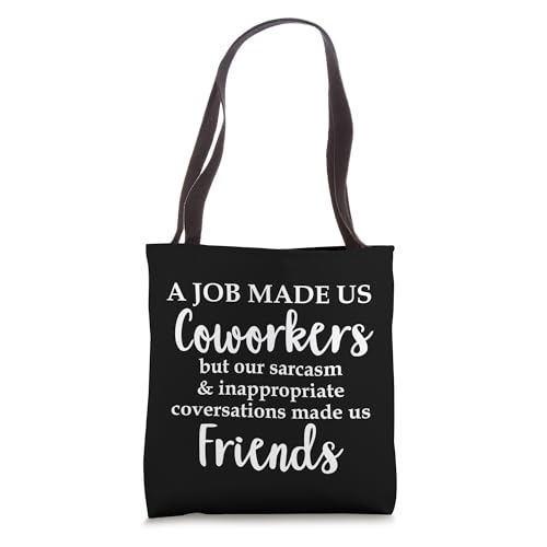 Bolsa Tote Work Sarcasm Friends 16 pulgadas miniatura 1