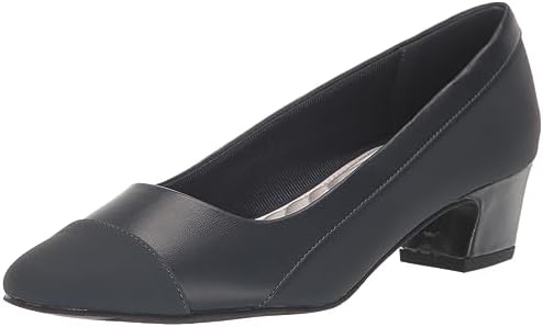 Easy Street Women's Dottie Pump, Navy Lamy, 9 X-Wide | Image 3