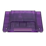 3000 in 1 Game Cartridge, V1.0 Video Game Cartridge with 8GB Memory Card for SNES Console, Play a Wide Range of Games, Multifunctional Accessory (Transparent)