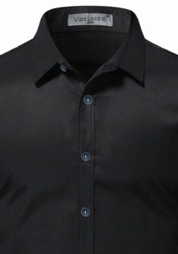 Image of Vida Loca Full Sleeve Spread Collar Cotton Blend Casual, Festival Stylish Slim fit Shirt for Men and Boys.