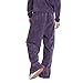 Adidas Women's House of Tiro Velour Open Hem Pants, Aurora Plum, X-Large