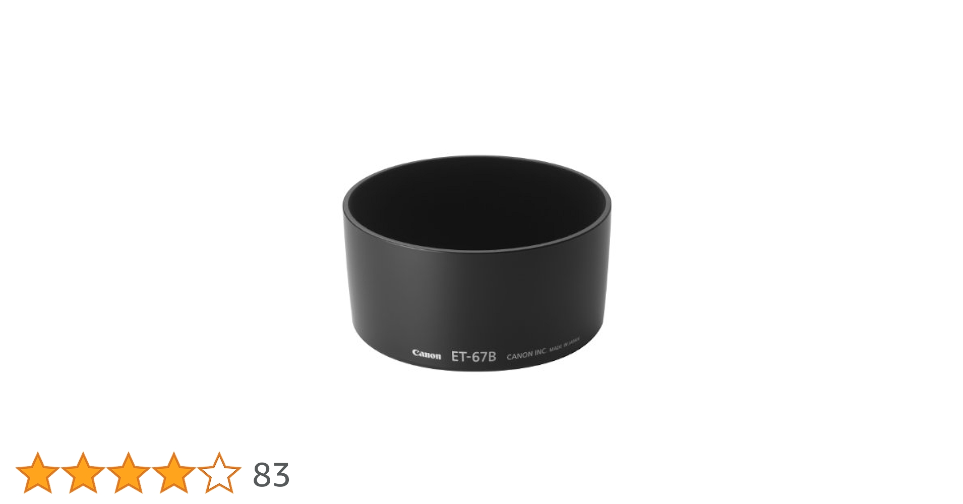 Canon レンズフード ET-67B wwzq1cm Amazon | Canon レンズフード ET-67B | レンズフード 通販