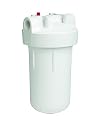 EcoPure EPWO4 Universal Large Capacity Whole Water Filter Housing-NSF Certified-Premium Filtration System-Built to Last, White