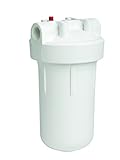 EcoPure EPWO4 Universal Large Capacity Whole Water Filter Housing-NSF Certified-Premium Filtration System-Built to Last, White