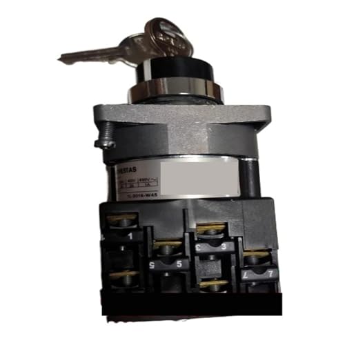 Commutateur à came K1S60587 bouton rotatif à clé pour tableau 045797