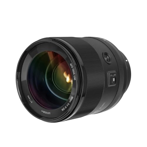 Camera Lens, Lente de Enfoque automático de fotograma Completo Serie Mix de 85mm F1.4 de Gran Apertura, Compatible con fotografía de Retrato Nikon Z Sony E LUMIX L(For E)