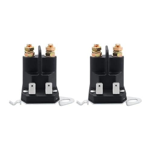 Solénoïde de relais de démarreur 12V pour tracteur tondeuse AYP 192507 et 21546294 - Lot de 2