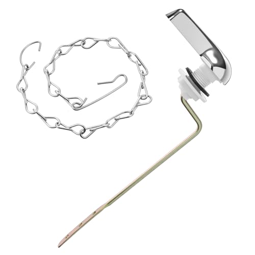 Exircy Universal Metal Toilet Handle Replacement Kit, Side Angle Mount