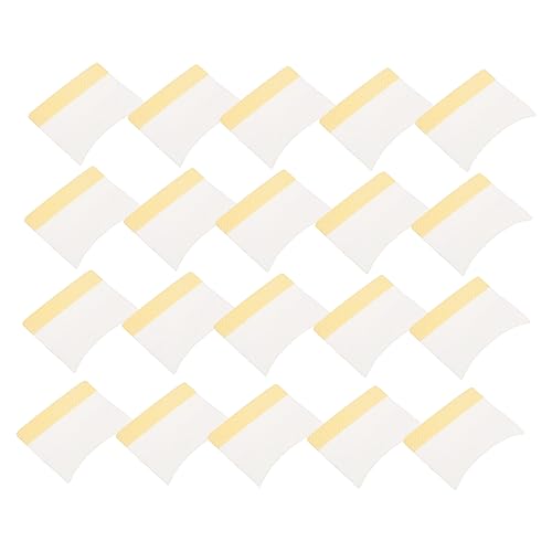 Gogogmee Facial Pads Cotton Rounds 400pcs Eyelash Removal Sheets Makeup Remover Pads Grafting Tool