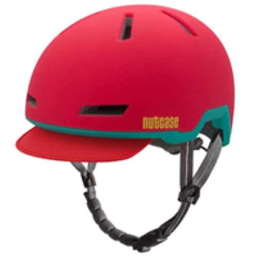 Nutcase Tracer Bike Helmet, Ember Red, Small/Medium
