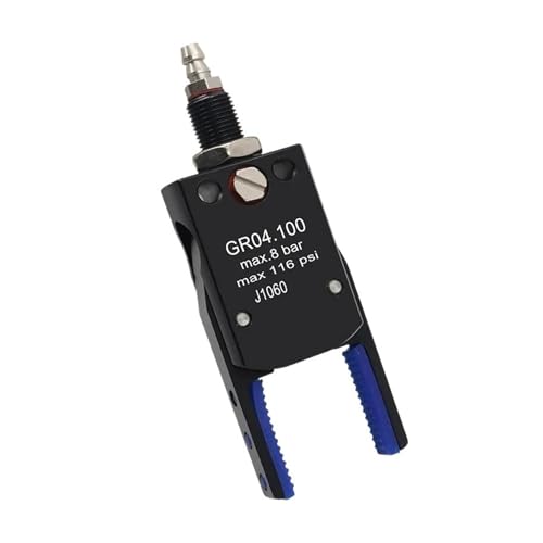 BARRINS Manipulator Mini Fixture Mini Fixture Parallel Gripper with Antiskid Rubber Injection Molding Machine Pneumatic Manipulator Clamper for Square Products(Mini B)