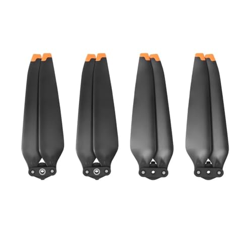 Hélices 9453F à faible bruit et dégagement rapide - Kit de pales pliables orange pour drone 3