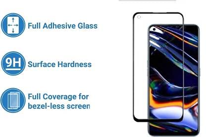 Image of Tempered Glass Anti-Scratch Screen Protector Compatible for (REALME 7 PRO)