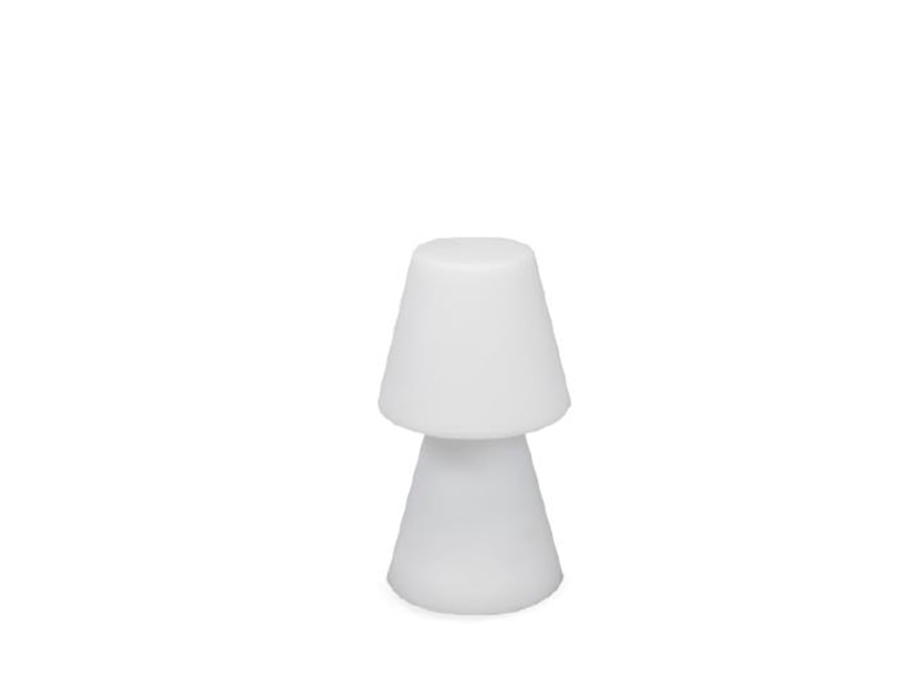 Collgar LED tafellamp, wit, hoogte 21 cm