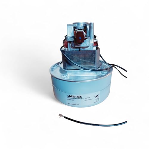 Image of Ametek Vacuum Cleaner Dry High Performance Replacement Motor for Dry Vacuum Cleaners Durable Industrial & Commercial Suction Motor Spare Part Model 119559-00