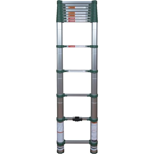 Xtend & Climb Pro Series 780P+ Telescoping Ladder, Green - Thumbnail 4