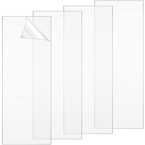 5 Pcs Polycarbonate Sheet 12" x 24" x 0.06" Frame Plastic Sheet Clear Thick Panel Exact, Shatter Resistant, Easier to Cut, Bend, Mold for DIY Craft Document Hobby Picture Replacement
