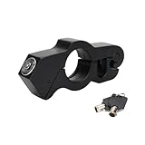 Motorrad Griffschloss Versicherung Handschellen Motorrad Hebelschloss Fahrrad Motorrad Sicherheitsschloss Scheibenschlos(Black)
