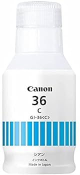 新品未使用　キャノン　純正インク　4個セットGI-36BKほか Amazon.co.jp: 【純正品4色5個セット】キヤノン インクボトル GI
