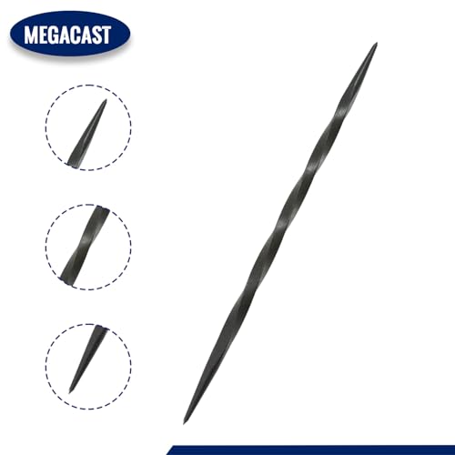 MegaCast High Precision Double Ended Steel Scribe and Etching Tool with Twist Grip, 6.5 Dual-Tip Metal Marking & Layout Tool for Craftsmen - Image 5