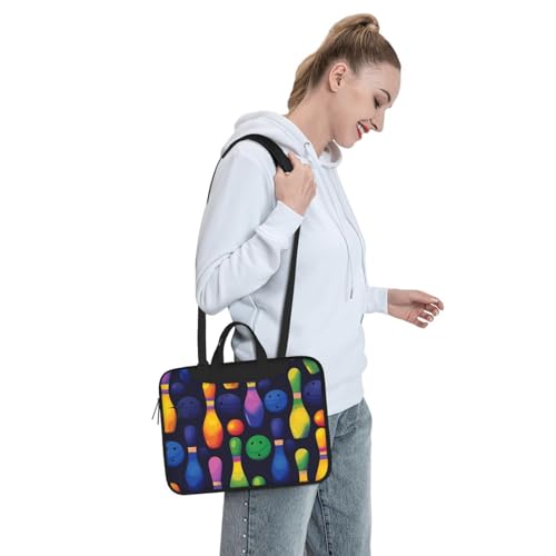 Maletín para portátil 15.6 pulgadas impermeable con diseño colorido miniatura 3