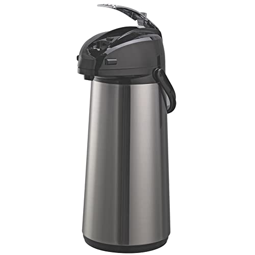 Best Review Service Ideas AELS308 Glass Lined Vacuum Insulated Airpot with Lever Pump, 3.0 Liter (101.4 oz.), Brushed Stainless/Black Accents 🔥 Hot Deals Service Ideas AELS308 Glass Lined Vacuum Insulated Airpot with Lever Pump, 3.0 Liter (101.4 oz.), Brushed Stainless/Black Accents