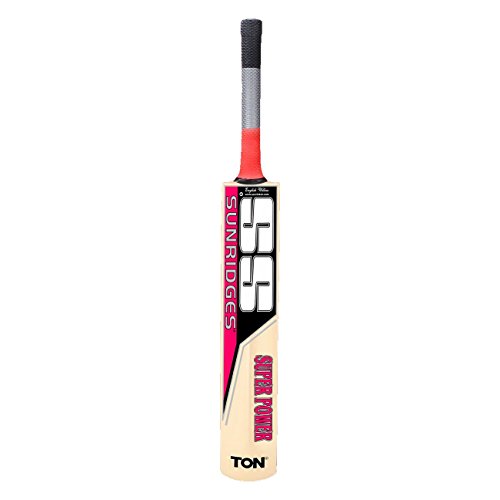 Image of SS Super Power English Willow Cricket Bat, Size 6 (Color may vary)