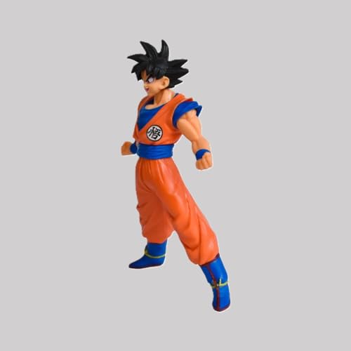 Image of Awestuffs DBZ Goku Large Action Figure Limited Edition Figure Manga Toy Collectible (Son Goku)