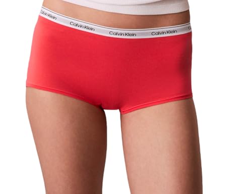 Calvin Klein Women BOYSHORT PINK (Punch Pink) M