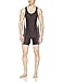 ASICS Men's Legit Wrestling Singlet, Black/Steel Grey, Medium