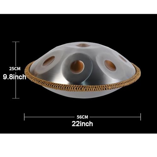 Tambor Handpan Toctus 9 Notas 22 Pulgadas Acero Inoxidable miniatura 6