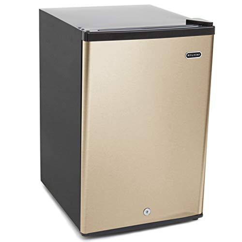 Whynter CUF-210SSG 2.1 cu.ft Energy Star Upright Freezer with Lock in Rose Gold