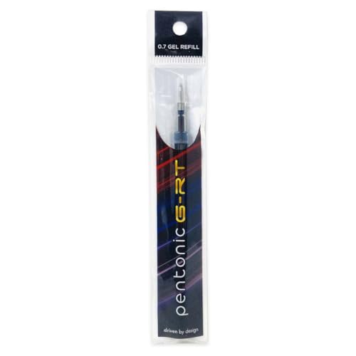 Image of Pentonic G-RT 0.7mm Gel Pen Refill, Blue Ink | Pack of 10