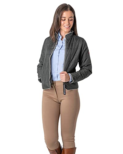 SPAGNOLO parka acolchada marino para mujer