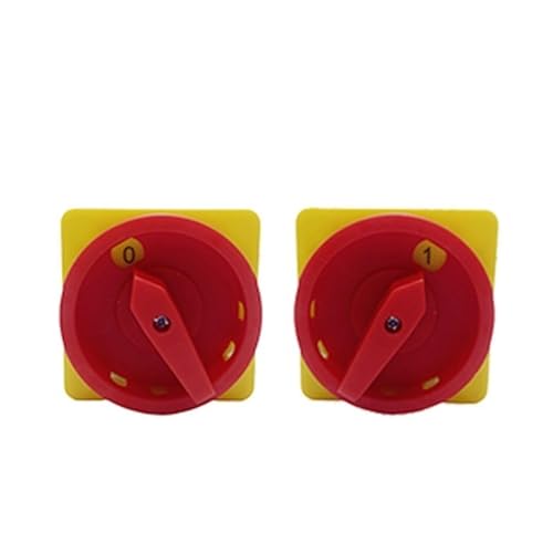 BIK Padlock Rotary Cam Switch HZ5-20/4 L03GS Off-ON Silver Contact AC380V 20A Two Poles Machine Tool Motor Control