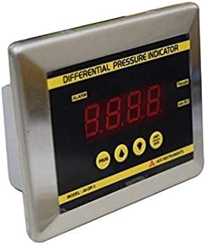 High Accuracy Digital Differential Pressure Indicator AI-DP1 for Pharmaceuticals Clean Rooms, HVAC, Range : -50.0 to +50.0 mm.WC