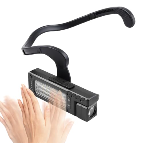 Dioeazh Linterna Frontal Para Senderismo,Linterna para Correr de Oído - Frontal LED Recargable para Mujeres Hombres Correr Acampar Pescar Caminar Caza Exterior