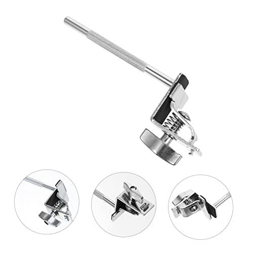 Clip profesional para campana de batería con extensión lisa para kit de percusión miniatura 4