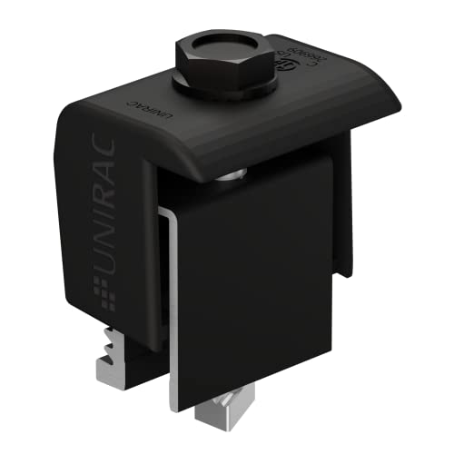 UNIRAC Clamps - UAF END CLAMP Dark. Case of 20 Units