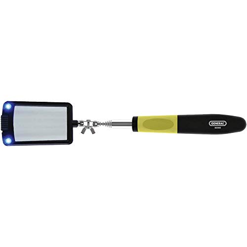 General Tool T26453 - Lighted Rectangular Inspection Mirror