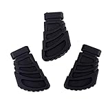 HEALLILY Drum Rubber Feet for Drum Hardware Cymbal Stand Rack Bracket Percussion Parts Size L 3pcs...