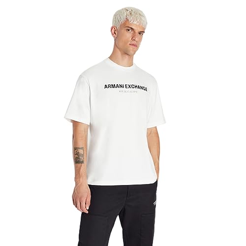 Armani Exchange Men's Limited Edition We Beat as One Capsule Heavy Jersey Jumper