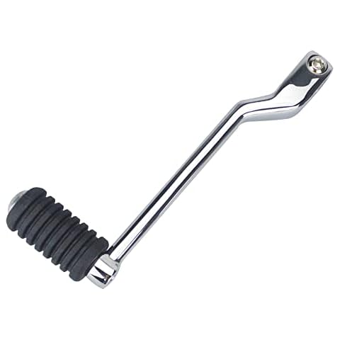 WOWTK Heel Shift Lever,Rear Shift Lever Compatible with Harley 1986-2017 FL Softail, 1988-2024 Touring Road Glide Electra Road King Street Glide and 2008-2024 Trike Models,Chrome Cover