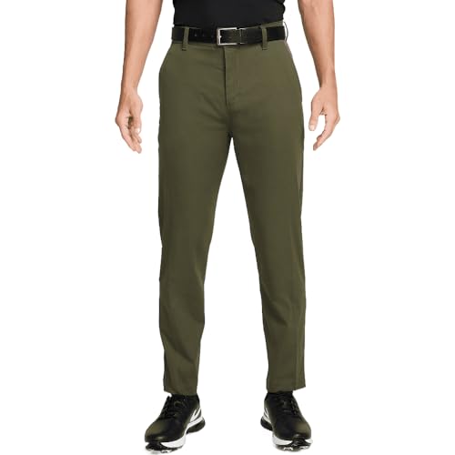 Nike Tour Repel Men's Chino Golf Pants (FD5619-325, Cargo Khaki/Black) Size 32x32