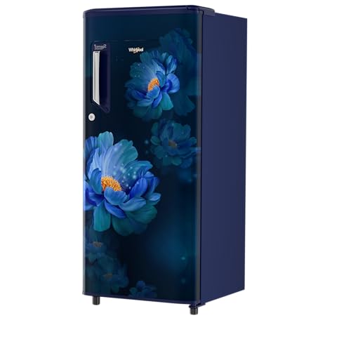 Image of Whirlpool 192 L 4 Star Icemagic Powercool Direct-Cool Single Door Refrigerator (215 IMPC PRM 4S SAPPHIRE PEONY-Y, Blue, 2026 Model)