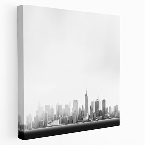 Lienzo minimalista de New York Skyline de 30,5 x 30,5 cm